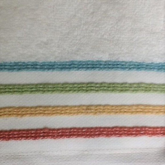 2 SKL Surfs Up Bath Towels Volkswagen Convertible Beetle Car SURFBOARD Palm Tree - Picture 3 of 7